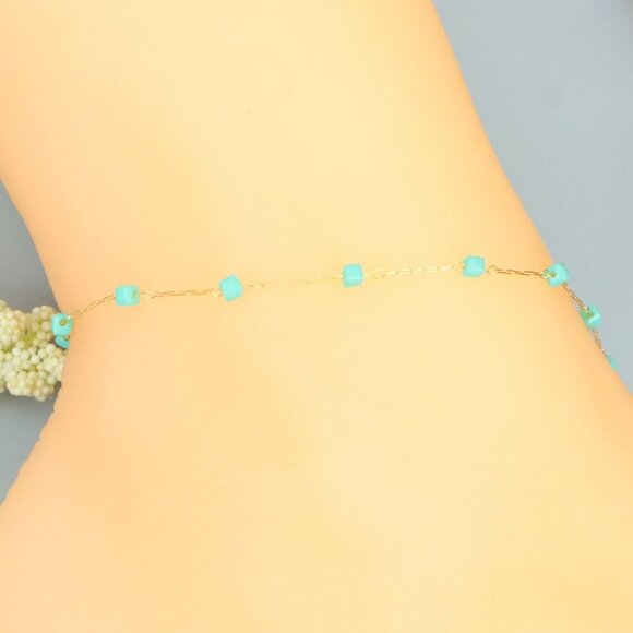 Handmade Anklet – A Stylish Choice for Women, Thoughtful Gift Idea, EVCH1418 - Picture 1 of 10
